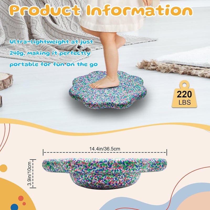 joybond EPP Balance Board Kids for Stepping Stones for Kids - Foam Toddler Balance Board for Sensory Training Indoor Outdoor for Boys Girls - Image 2